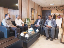 دیدار معاونت محترم دانشجویی، فرهنگی و اجتماعی دانشگاه صنعتی قوچان با ریاست محترم آموزشکده فنی و حرفه ای پسران شهید رجایی